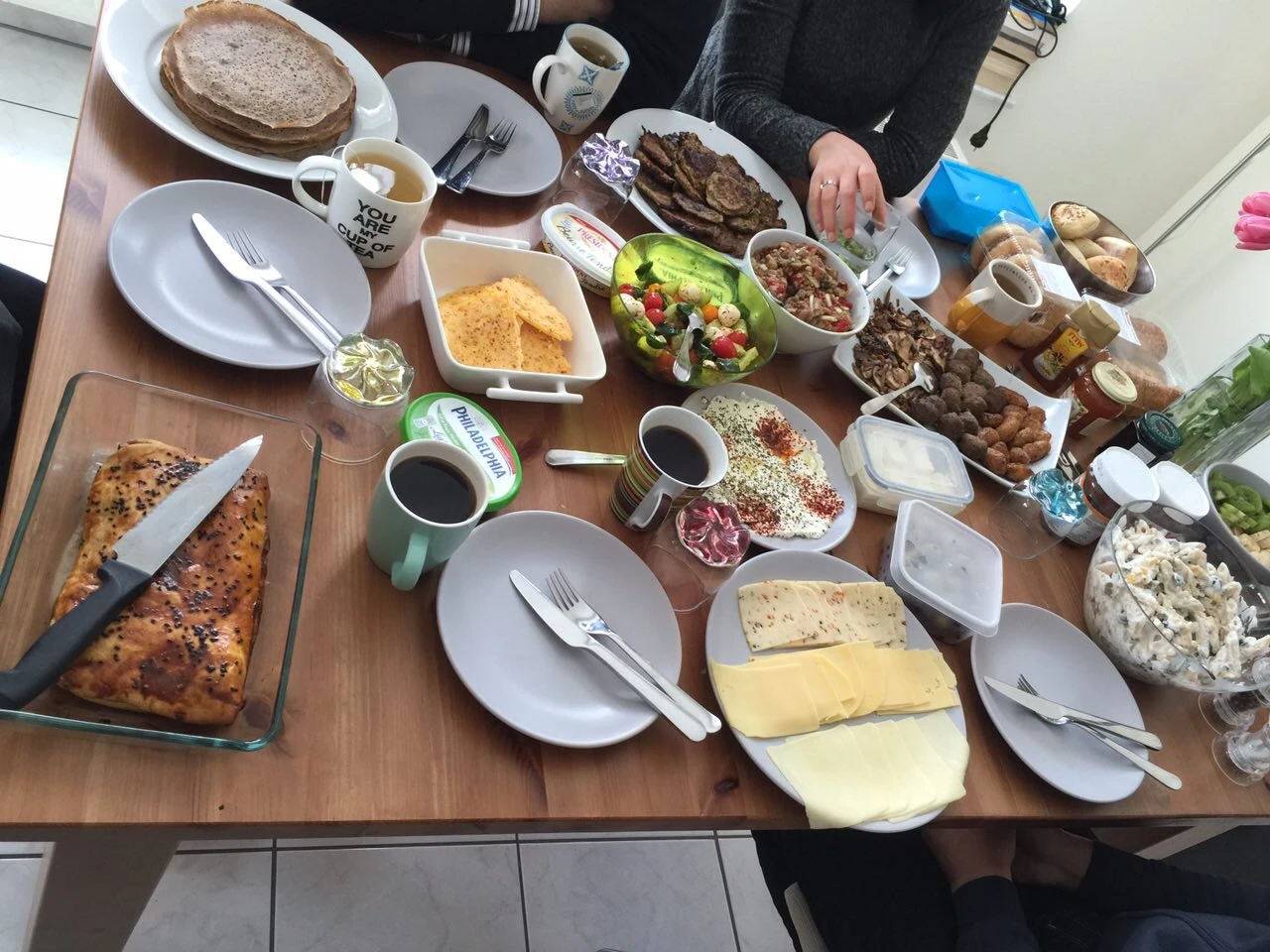 Türk kahvaltısı masası